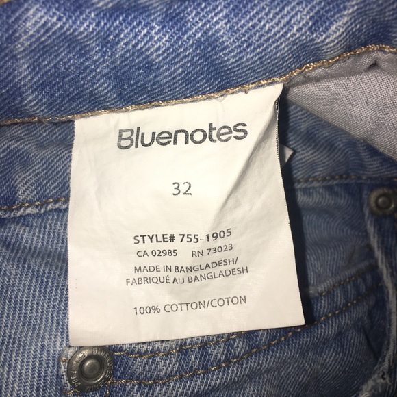Bluenotes torn jeans ladies size 32 - Picture 6 of 6